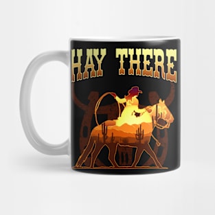 Hay There I Equestrian Pony Horse Lover Mug